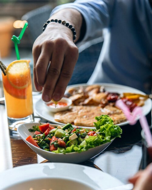 Assiettes Repas d'affaires
